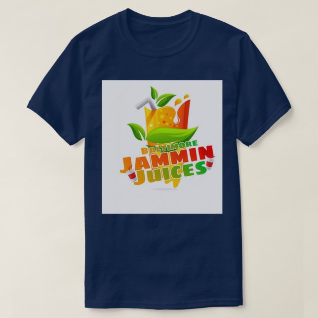 Baltimore Jammin Juices T Shirt (Design framsida)