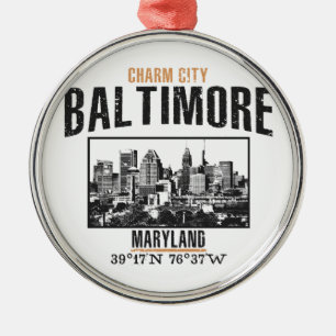 Baltimore Julgransprydnad Metall