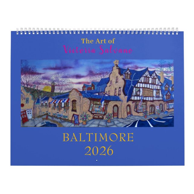 Baltimore-kalender 2026 kalender (Omslag)