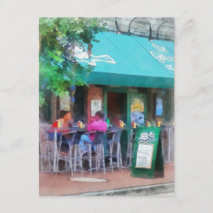 "Baltimore - Lycklig Timme in Fells Point": Konst Vykort