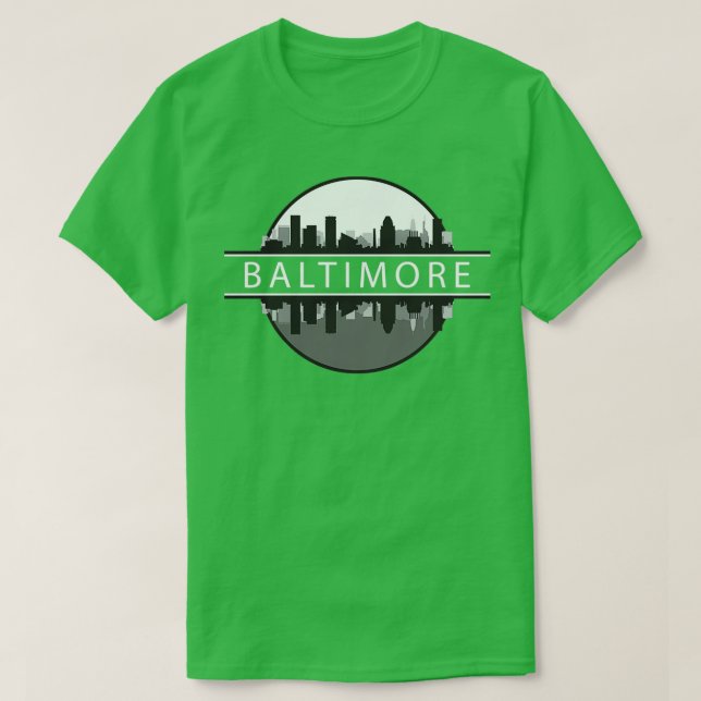 Baltimore Maryland Classic TShirt T Shirt (Design framsida)