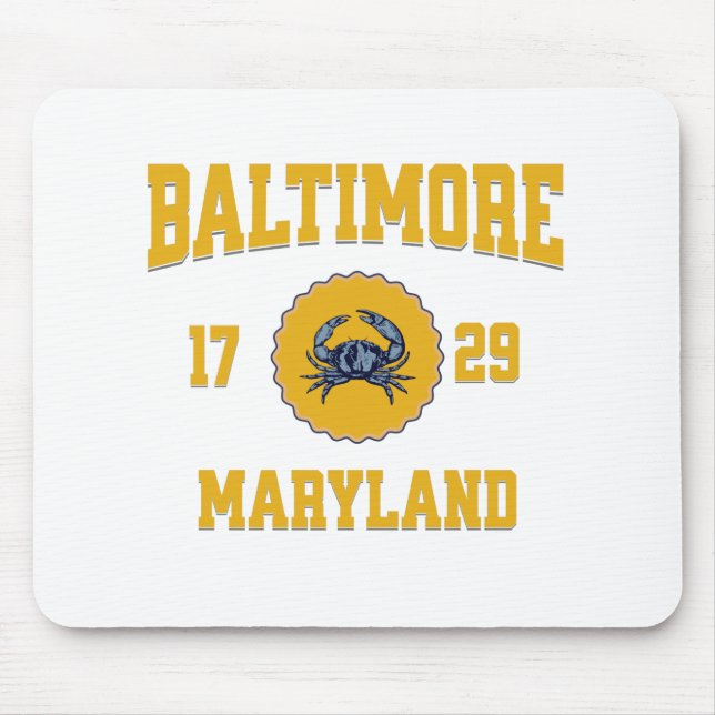 Baltimore Maryland College Universiteten Stil Musmatta (Framsidan)