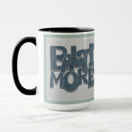 Baltimore Maryland Denim Mug Mugg