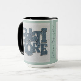 Baltimore Maryland Denim Mugg