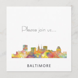 BALTIMORE MARYLAND HORISONT WB1 - INBJUDNINGAR