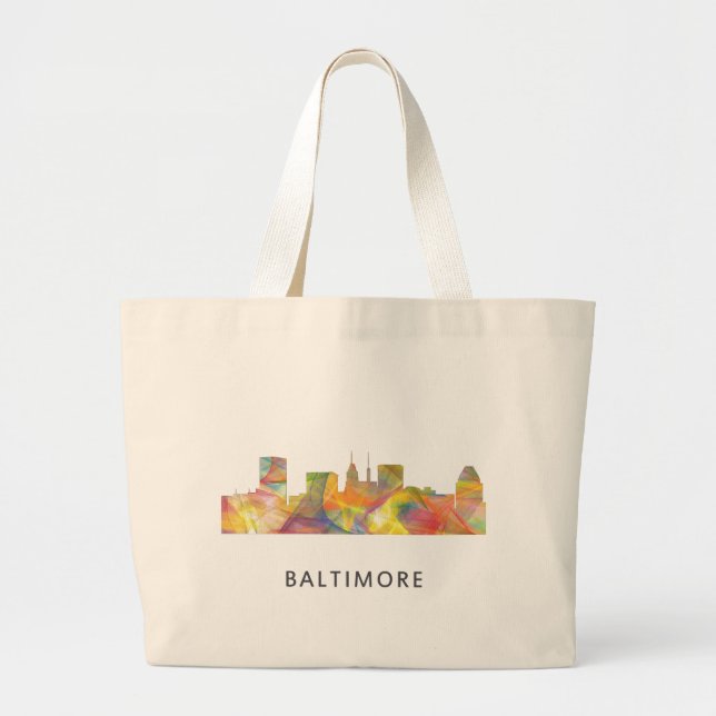 BALTIMORE MARYLAND HORISONT WB1 - JUMBO TYGKASSE (Framsidan)