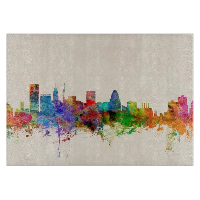 Baltimore Maryland horisontCityscape (Framsidan)