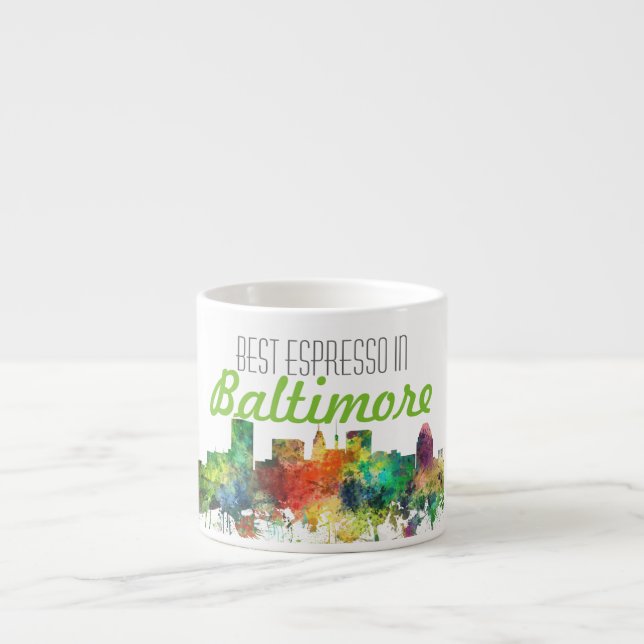 BALTIMORE MARYLAND HORISONTSP - ESPRESSOMUGG (Framsidan)