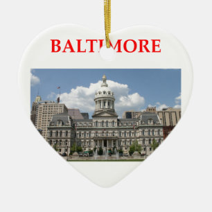 baltimore maryland julgransprydnad keramik