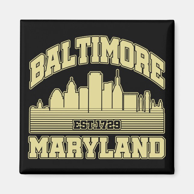 Baltimore,Maryland Magnet (Framsidan)