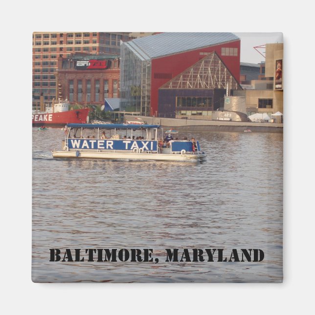 Baltimore, Maryland Magnet (Framsidan)