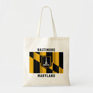 Baltimore, Maryland officiell-flagga till påsen Tygkasse