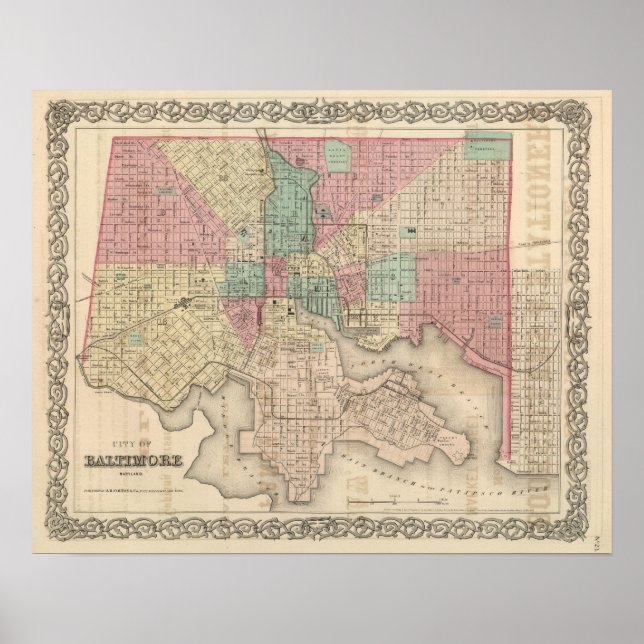 Baltimore, Maryland Poster (Framsidan)