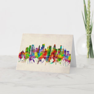 Baltimore Maryland Skyline Helgkort