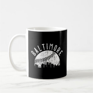 Baltimore Maryland Skyline Kaffemugg
