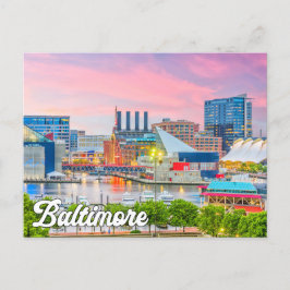 Baltimore, Maryland, USA Vykort