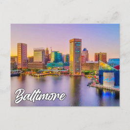 Baltimore, Maryland, USA Vykort