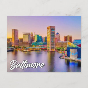 Baltimore, Maryland, USA Vykort