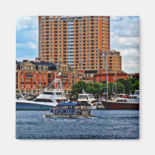 Baltimore MD - Inner Harbour Vatten Taxi Magnet