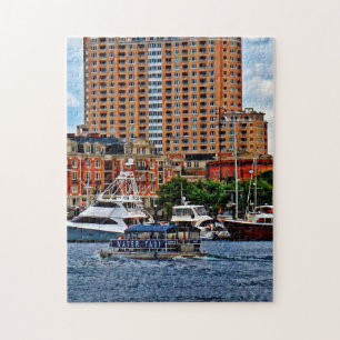 Baltimore MD - Inner Harbour Vatten Taxi Pussel
