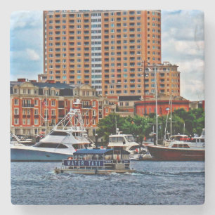 Baltimore MD - Inner Harbour Vatten Taxi Stenunderlägg