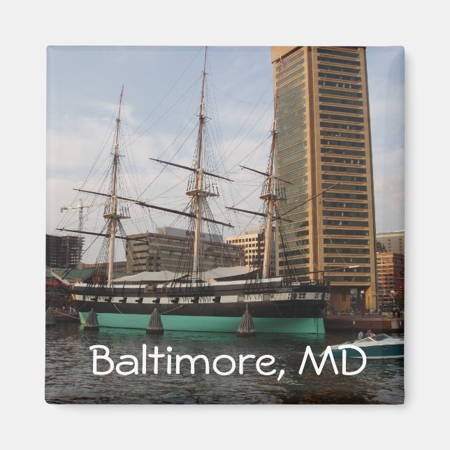 Baltimore, MD Magnet (Framsidan)