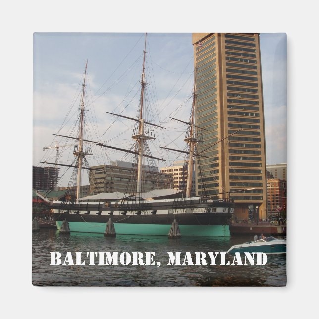 Baltimore, MD Magnet (Framsidan)