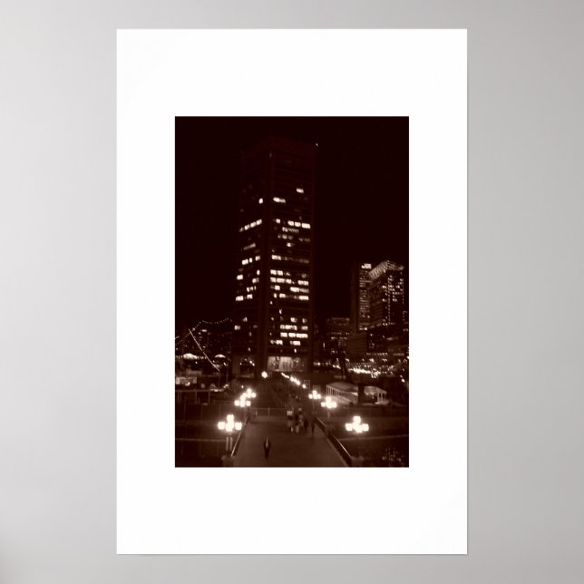 Baltimore Night Poster (Framsidan)