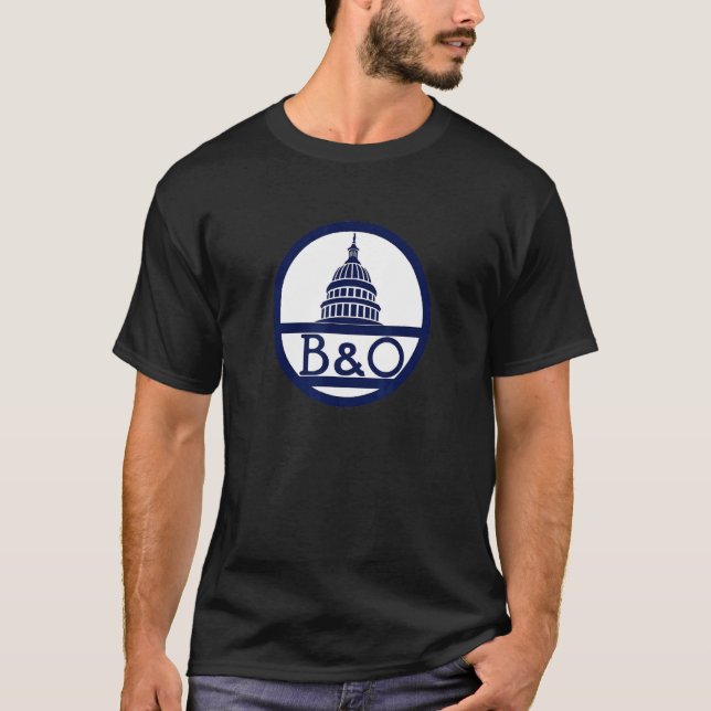 Baltimore och Ohio Railroad T Shirt (Framsida)