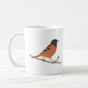 Baltimore Oriole Bird Kaffemugg