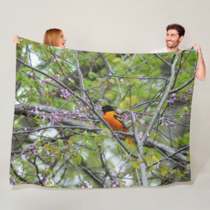 Baltimore Oriole Fleecefilt