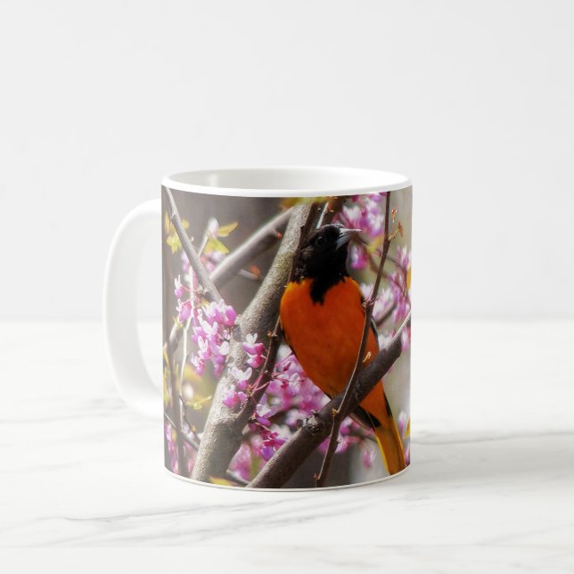 Baltimore Oriole Kaffemugg (Framsida vänster)