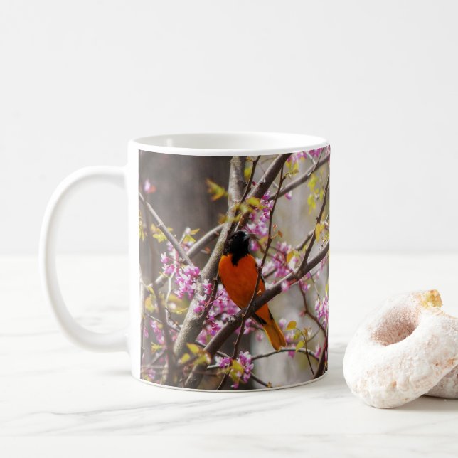Baltimore Oriole Kaffemugg (Med munk)