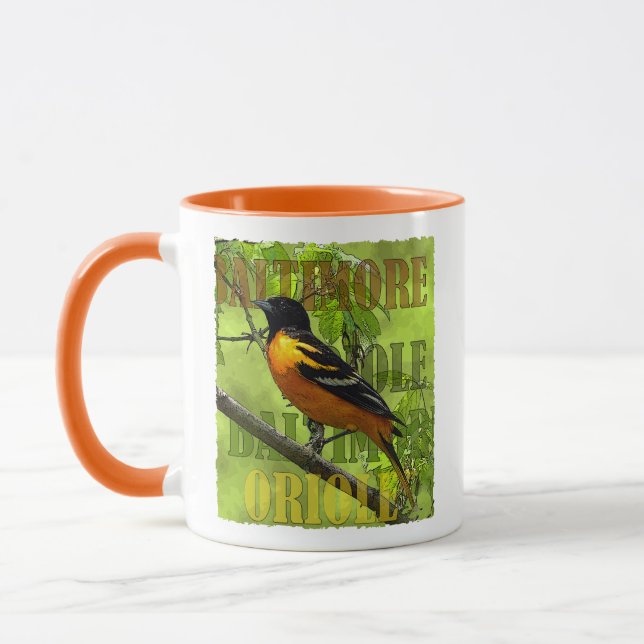 Baltimore Oriole Mugg-11 oz. Mugg (Vänster)