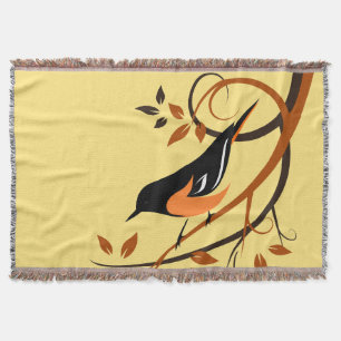 Baltimore Oriole Stylized Bird Design Mysfilt