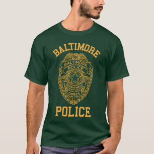 baltimore polismaryland kriminalare t-shirt