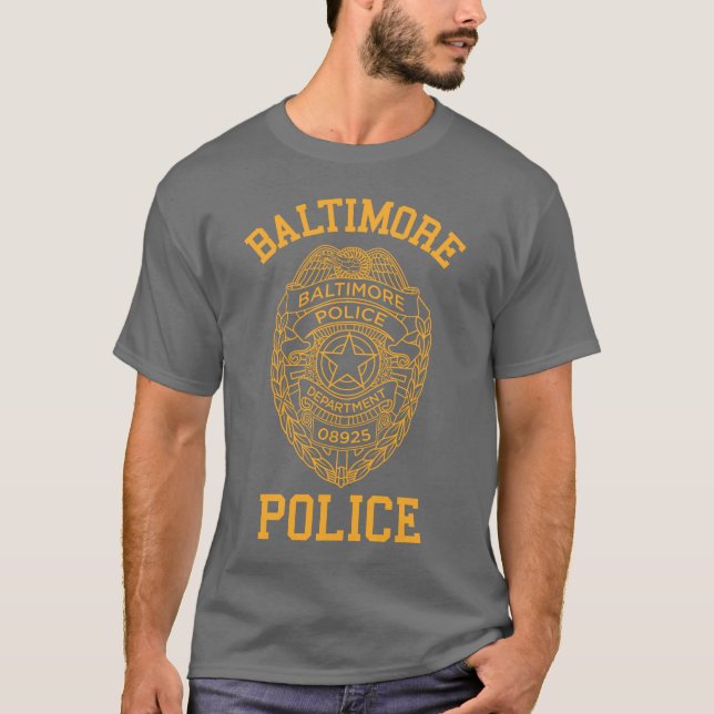 baltimore polismaryland kriminalare tröja (Framsida)