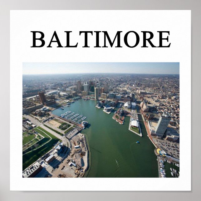 BALTIMORE POSTER (Framsidan)