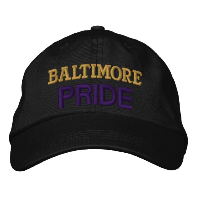 Baltimore-Pridets tak Broderad Keps (Framsida)
