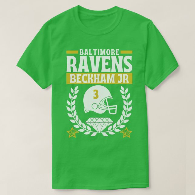 Baltimore Ravens Backham Jr 3 Edition T Shirt (Design framsida)