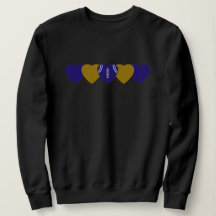 Baltimore Ravens Heart Football Mörk