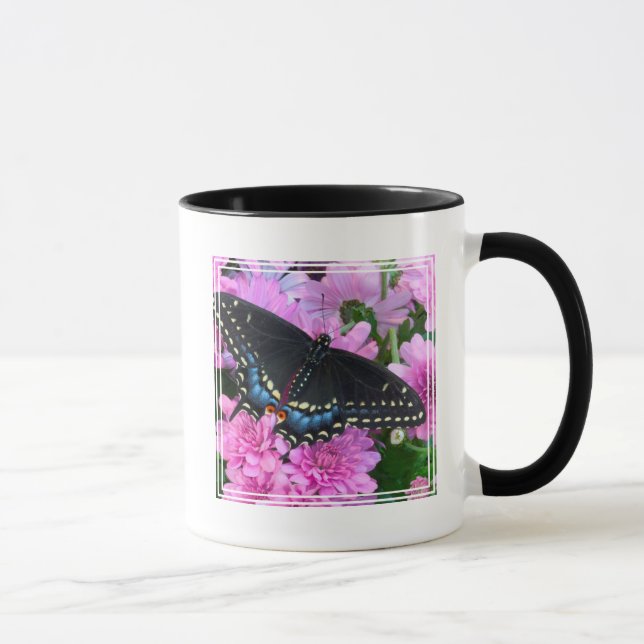 Baltimore-rutig fjäril mugg (Höger)