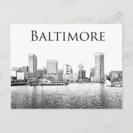 Baltimore: Scene of the Inner Harbour Vykort