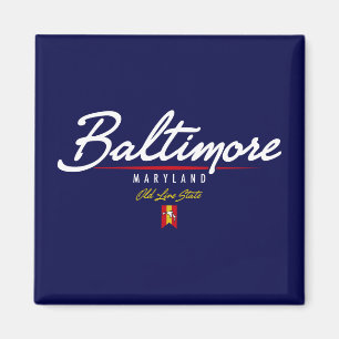 Baltimore skrivar magnet