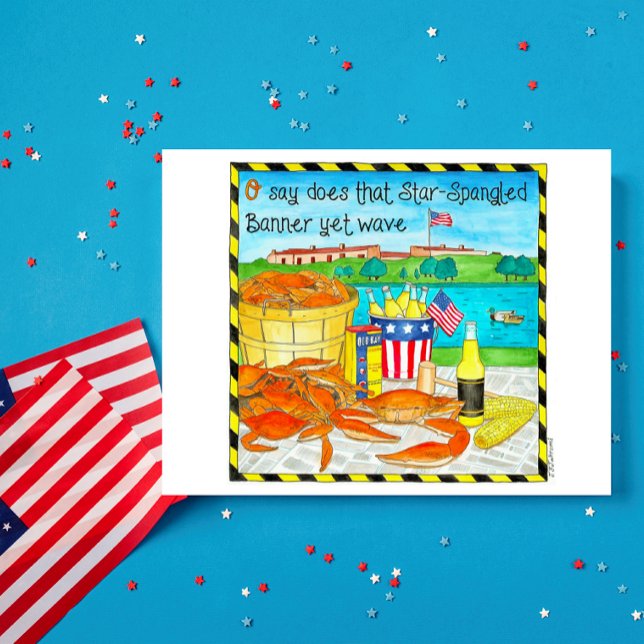 Baltimore-sommarinspirationskort Vykort (Skapare uppladdad)