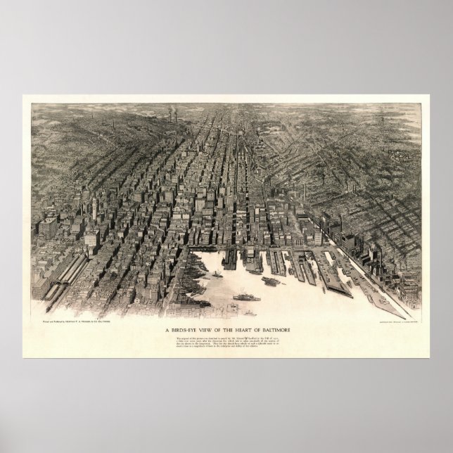 Baltimore (Spofford) - MEDIUMKVALITET, se not Poster (Framsidan)