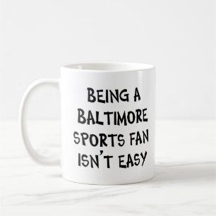 Baltimore sportfan, att vara kaffemugg