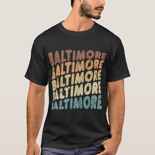Baltimore! T Shirt (Framsida)