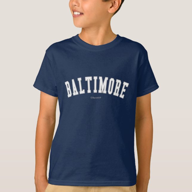 Baltimore T-shirt (Framsida)