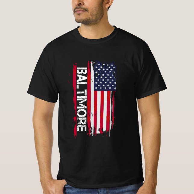 Baltimore T Shirt (Framsida)